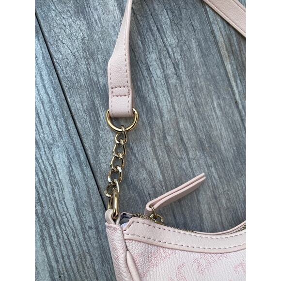 Juicy Couture Pink Lock & Key Shoulder Bag with Gold Chain Strap - Picture 6 of 6